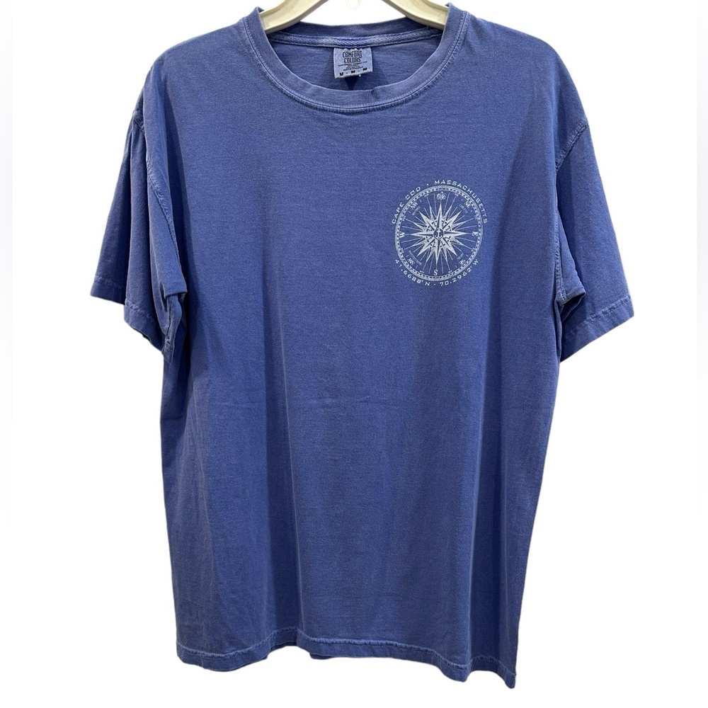 Cape cod Massachusetts coordinates tee shirt size M GUC